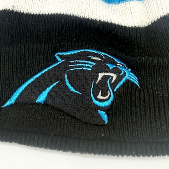 '47 Brand NFL Carolina Panthers Knit Winter Hat Beanie Adult - Picture 3 of 5